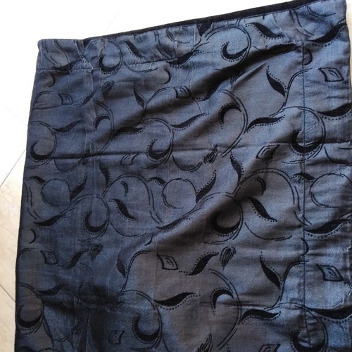 Throw blankets set of 2, two-seater and single-seater, new, black and silver