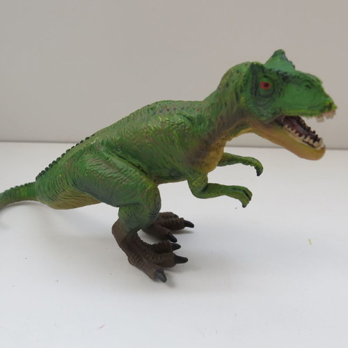 Safari Ltd T-Rex dinosaur figure used, light color edition