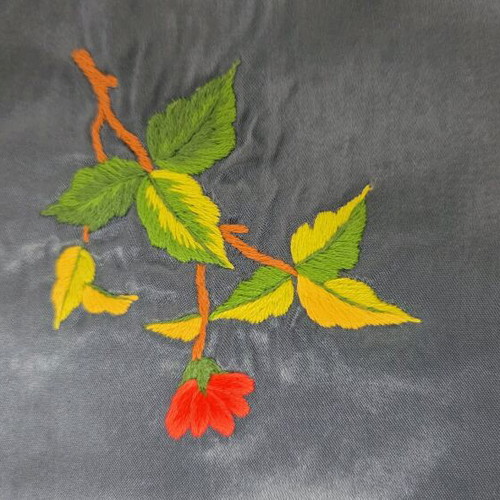 Two silk pillowcases like new, 1960s vintage