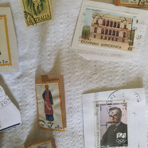 Various used stamps