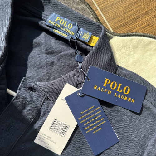 New York No5 Polo shirt size S blue brand new