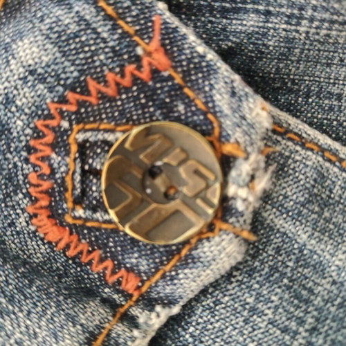 Miss Sixty Cargo Jeans like new, washed denim, size 25