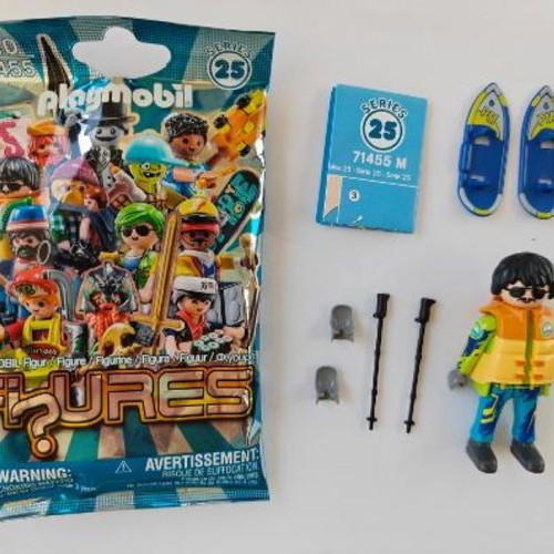 Playmobil 71455 Series 25 Skier new with open bag