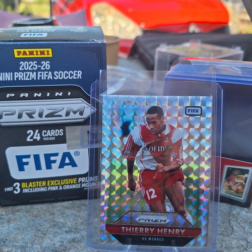 2025-26 Panini Prizm FIFA Soccer Thierry Henry AS Monaco Base Set #15 like new
