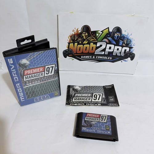 Premier Manager 97 Sega Mega Drive game used