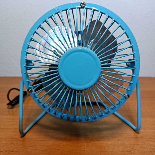 Mini Fan USB Desk Fan 13cm used