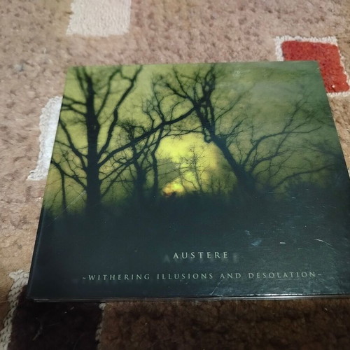 Austere Withering Illusions And Desolation CD used, metal