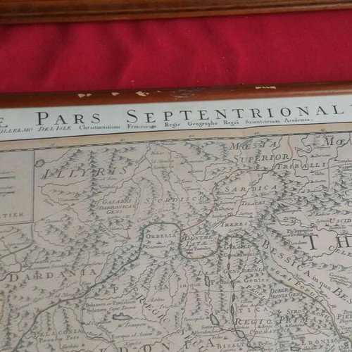 Rare Collectible Map of Northern Greece like new
