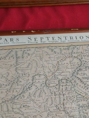 Rare Collectible Map of Northern Greece like new
