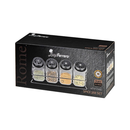 Luigi Ferrero Rome FR-7892R spice set 5 pieces new