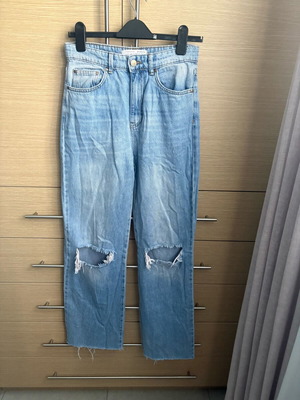 Stradivarius jeans medium like new, blue, size 38