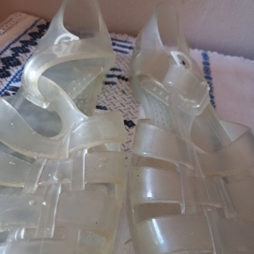 Buffalo transparent beach shoes size 44