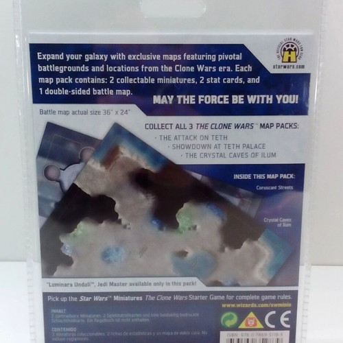 Star Wars Miniatures The Clone Wars The Crystal Caves of Ilum Map Pack new