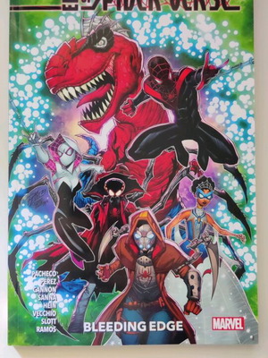 Spider-Man Spider-Verse Bleeding Edge like new in English