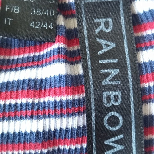 Rainbow women's t-shirt like new, colorful