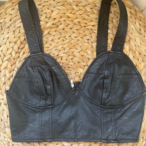 Nadia Rapti Velocity Bustier top new, size M, black