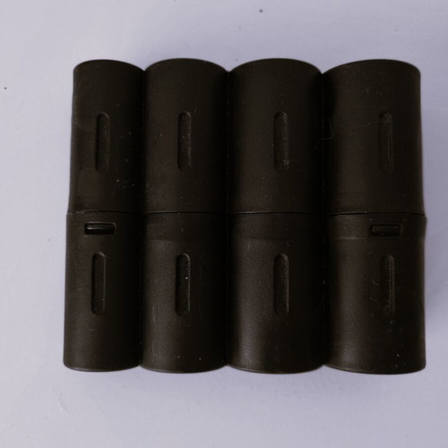Professional plastic coin holder with 8 euro coin slots