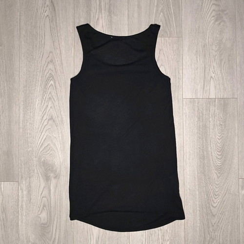 Promod sleeveless top with sequins black size M like new