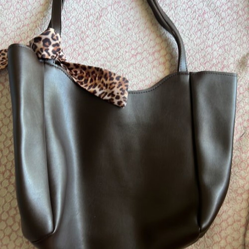 Brown handbag unused