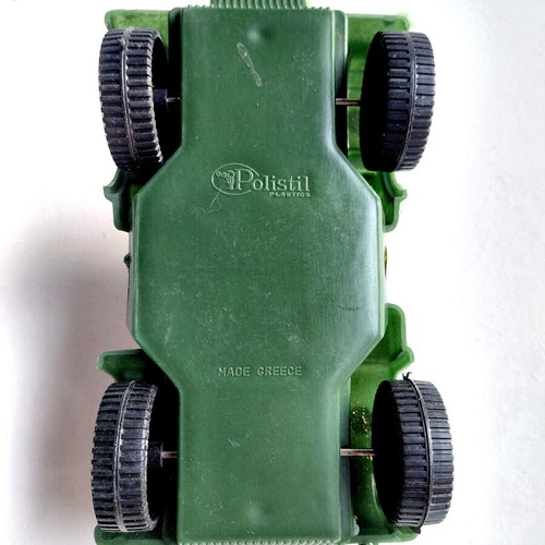 Polistil Plastic Tank Greek Made, New, 70s-80s