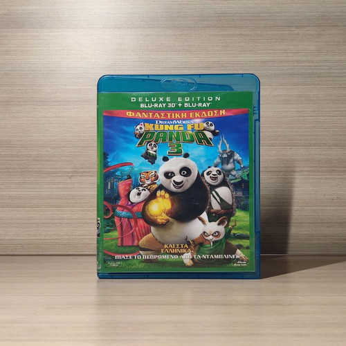 Dreamworks Kung Fu Panda 3 Deluxe Edition Blu-Ray like new, dubbed