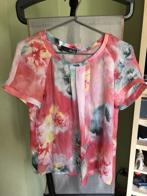 Liu Jo silk blouse like new, size M/L, colorful