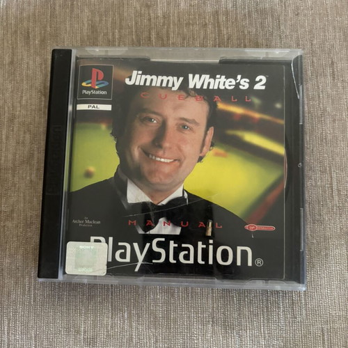 Jimmy White's 2 Cueball PlayStation 1 game used