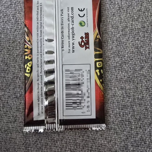 Yugioh pack sealed in excellent condition