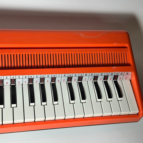 Vintage Bontempi B103 electric organ used, retro Italian design