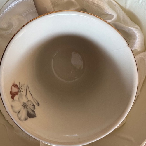 Oriana Ferelli porcelain tea cup with lid new in gift packaging