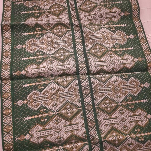 Table runner with ethnik geometric design 127×45cm new