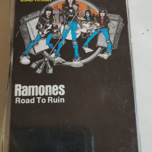 Ramones Road To Ruin cassette used, punk genre