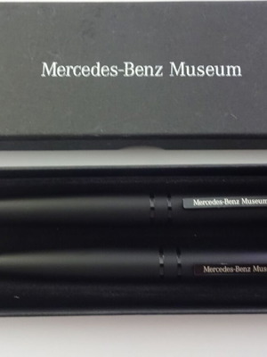Mercedes Benz σετ στυλό και ρόλερ καινούριο, μαύρο μεταλλικό