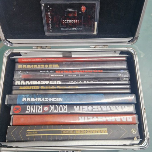 Rammstein Collection DVD live box set and CD disks like new
