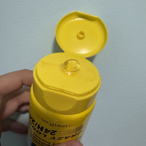 MP3 H24 Gel Hyper Fixant Crazy Look 200ml used, strong fix