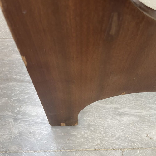 Vintage Side Coffee Table used with Mid-Century Minimalist Design
