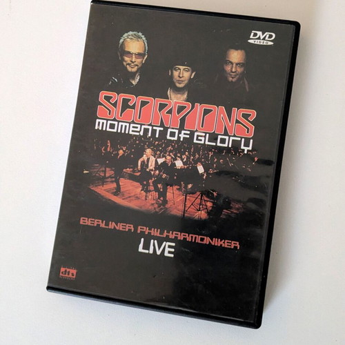 Scorpions Moment of Glory Berliner Philharmoniker Live DVD like new