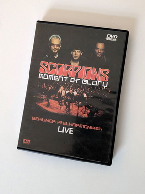Scorpions Moment of Glory Berliner Philharmoniker Live DVD like new