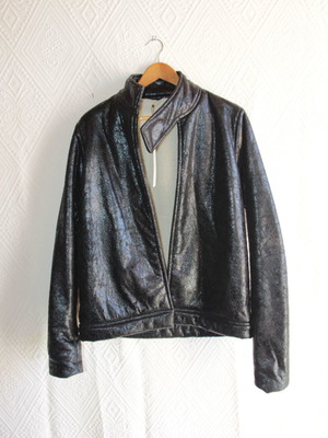 Black jacket μεταχειρισμένο, μέγεθος M, μαύρο