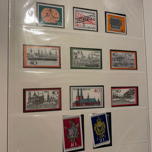 German stamps 1971-1980 like new