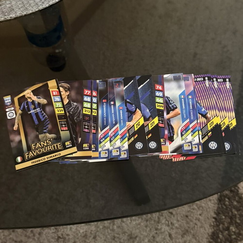 FIFA 365 Adrenalyn 17 Inter Milan cards new