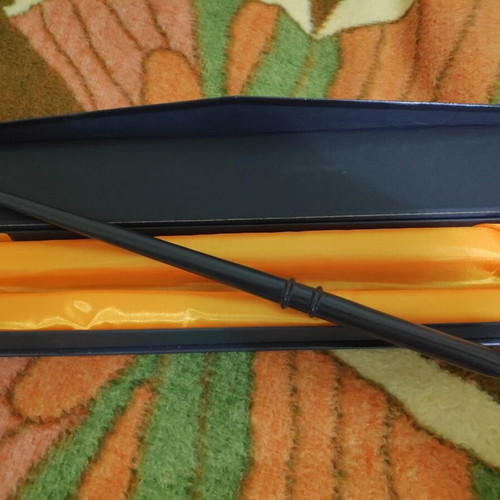 Harry Potter wand with Lord Voldemort collectible packaging