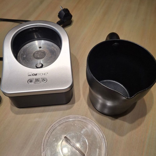 Clatronic MS 3326 hot and cold milk frother with non-stick coating 450ml