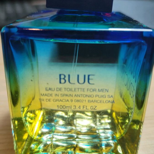 Antonio Banderas Cocktail Seduction Blue men's used perfume 100ml eau de toilette