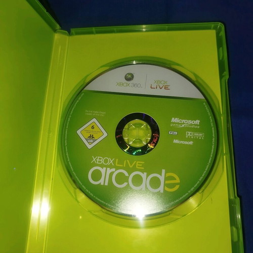 Xbox 360 Live Arcade games like new