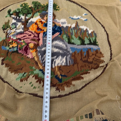 Pillow cover used, approximately 50x50 cm