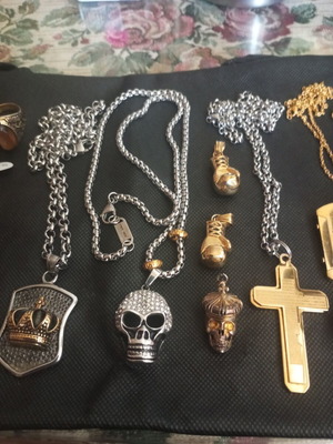 Steel jewelry set