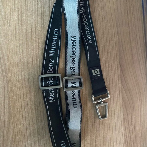 Mercedes Benz Museum HP collectible lanyard like new for card or keys