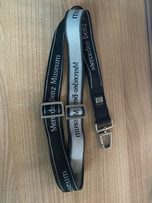Mercedes Benz Museum HP collectible lanyard like new for card or keys