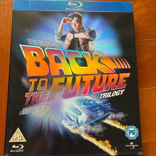 Back to the Future Trilogy Blu-ray like new with English subtitles